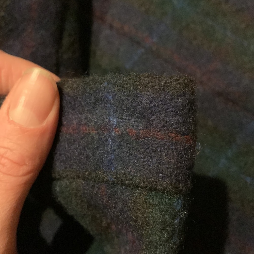 Ralph Lauren Navy and Green Plaid Maxi Skirt - Picture 13 of 16